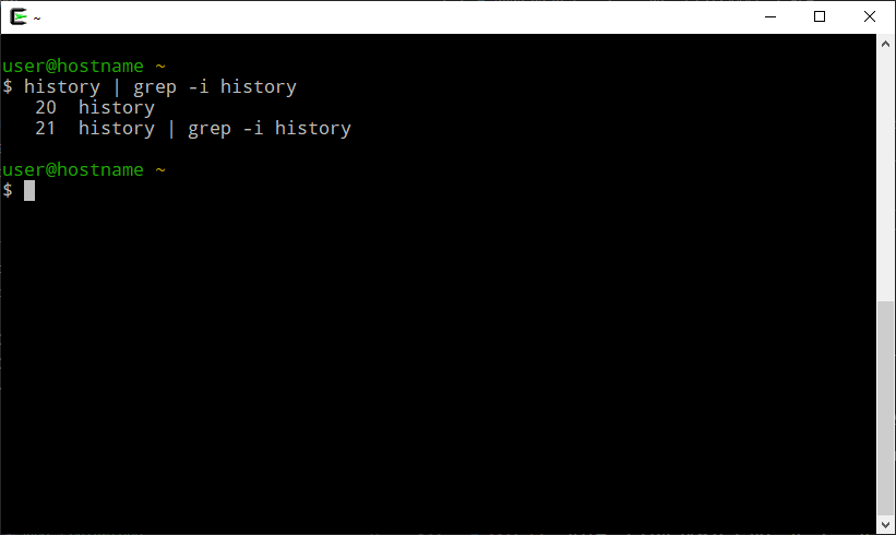 hist-grep