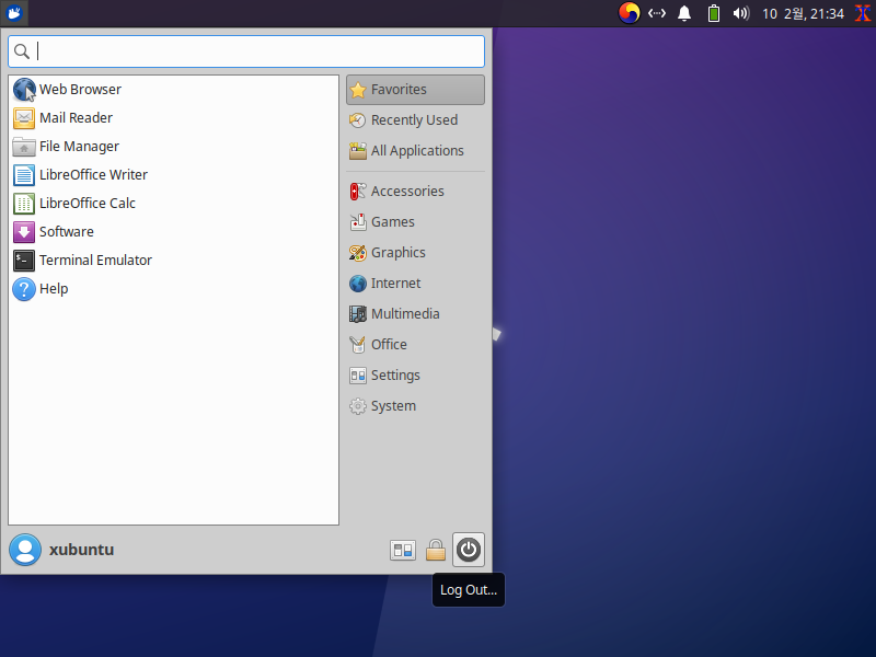 logout