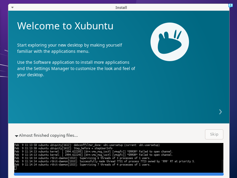 xubuntu-installing